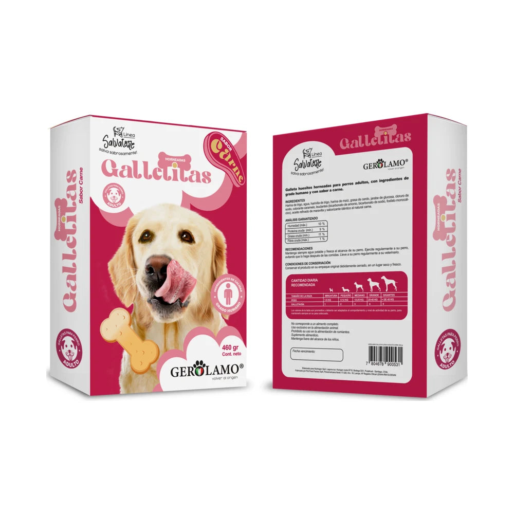 Galleta Hueso Adulto Clasica Carne