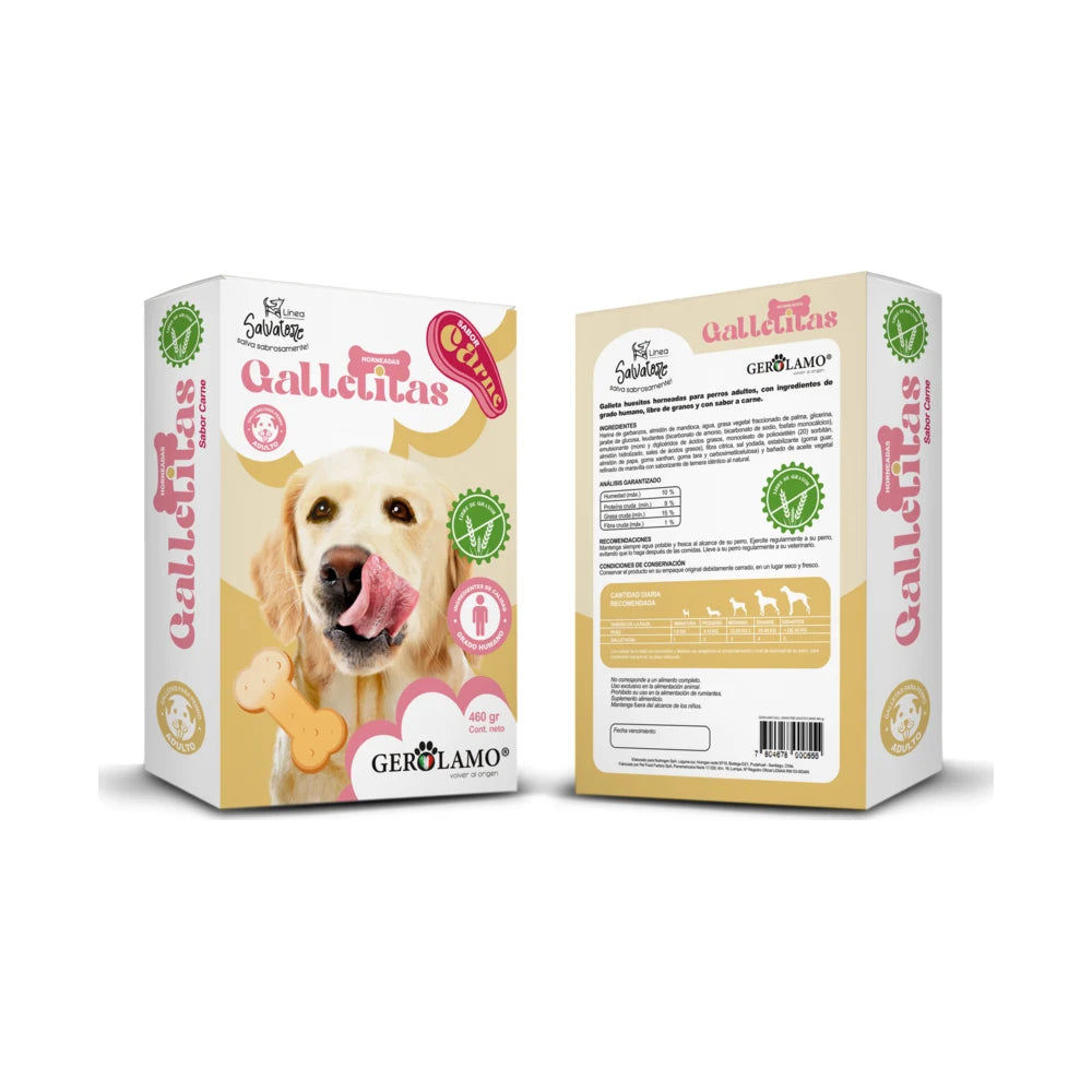 Galleta Hueso Grain Free Adulto Carne