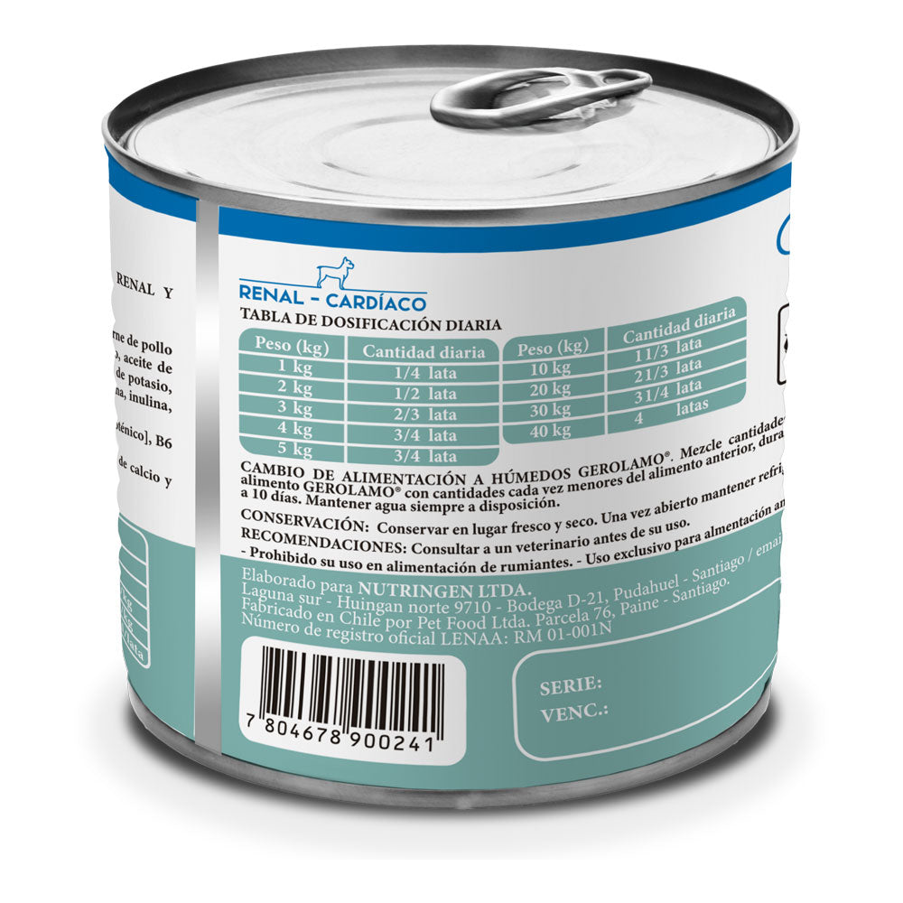 Perro Renal - Cardiaco 315 g