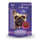 Gerolamo Snacks Pouch Trocitos En Salsa Perro Carne 12 Un