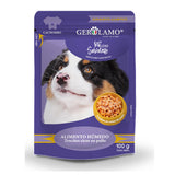 Gerolamo Snacks Pouch Trocitos En Salsa Cachorro Pollo 12 Un