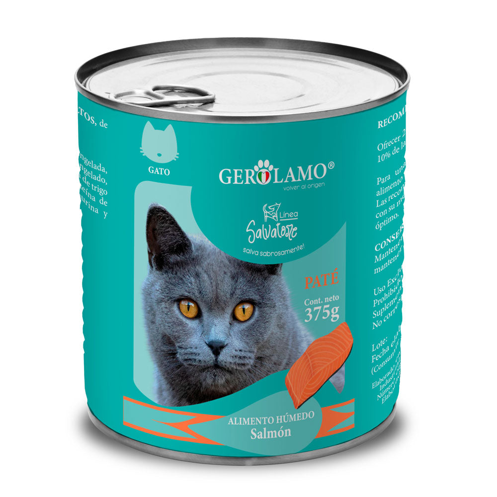 Gerolamo Salvatore lata gato adulto 375 g 