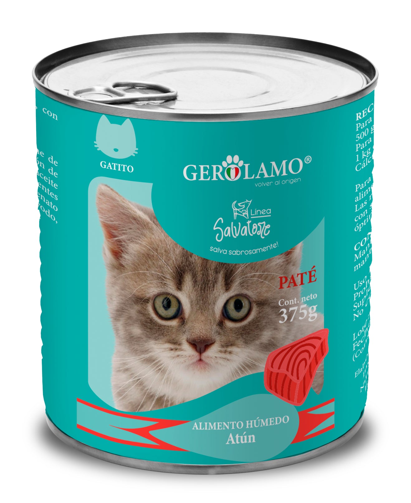 Gerolamo Salvatore lata gatito 375 g