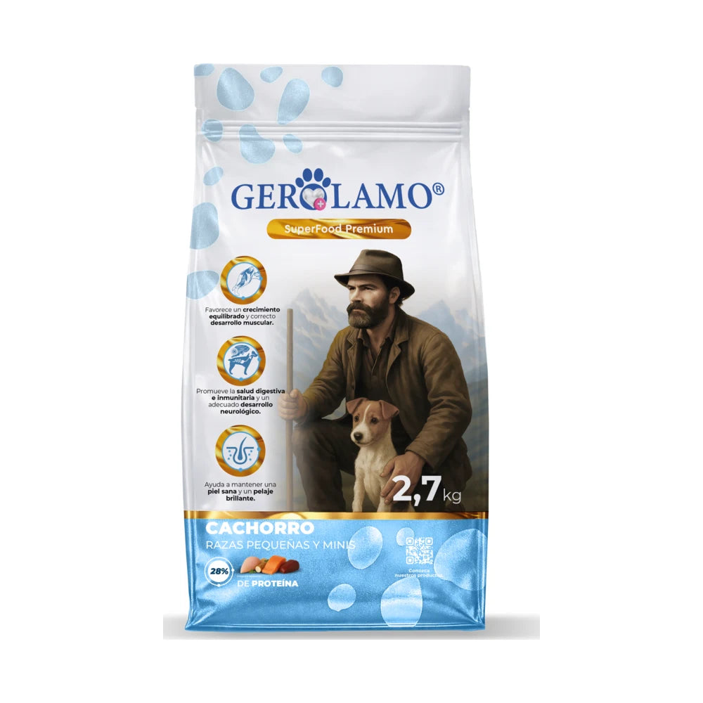 Perro Cachorro Razas Pequeñas y Mini 2,7 kg