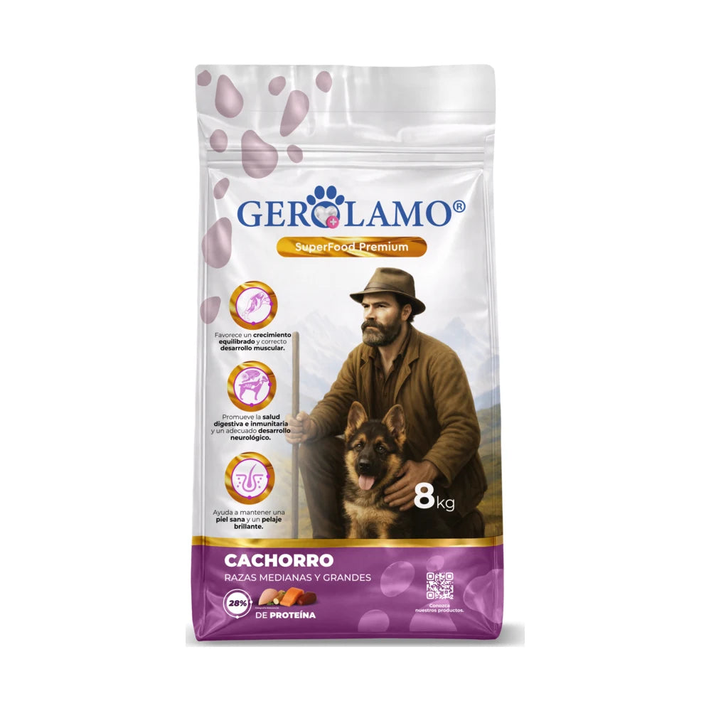 Perro Cachorro Razas Medianas y Grandes 8 kg