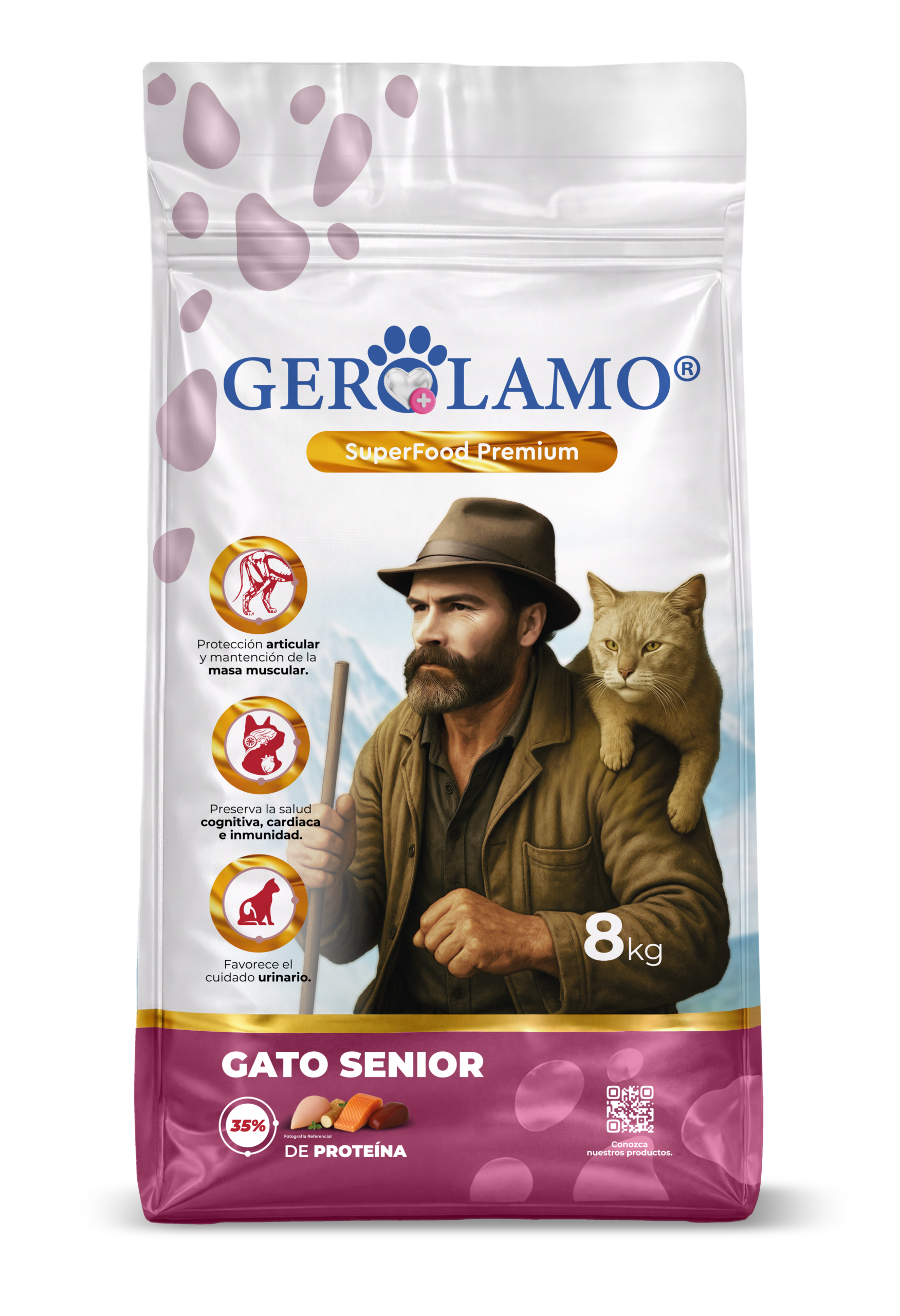 Gerolamo Premium Gato Senior